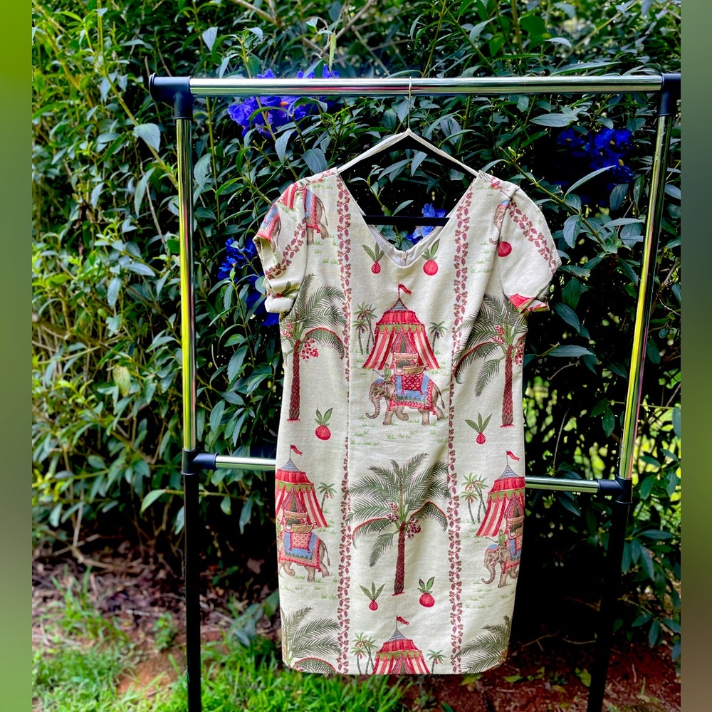 Elephant Cotton Dress
